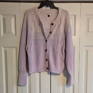 Universal Thread Light Purple Women's Cardigan